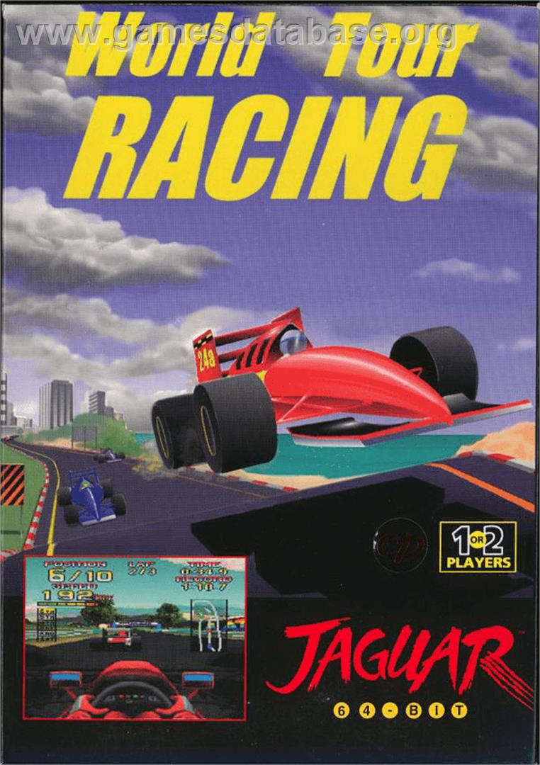 World Tour Racing - Atari Jaguar CD - Artwork - Box