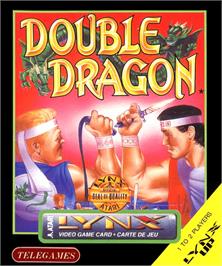Box cover for Double Dragon on the Atari Lynx.