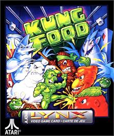 Box cover for Kung Food on the Atari Lynx.