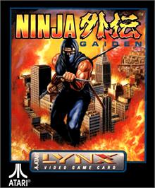 Box cover for Ninja Gaiden on the Atari Lynx.