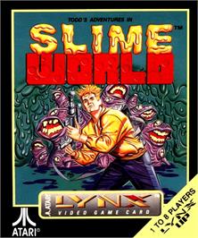 Box cover for Todd's Adventures in Slime World on the Atari Lynx.