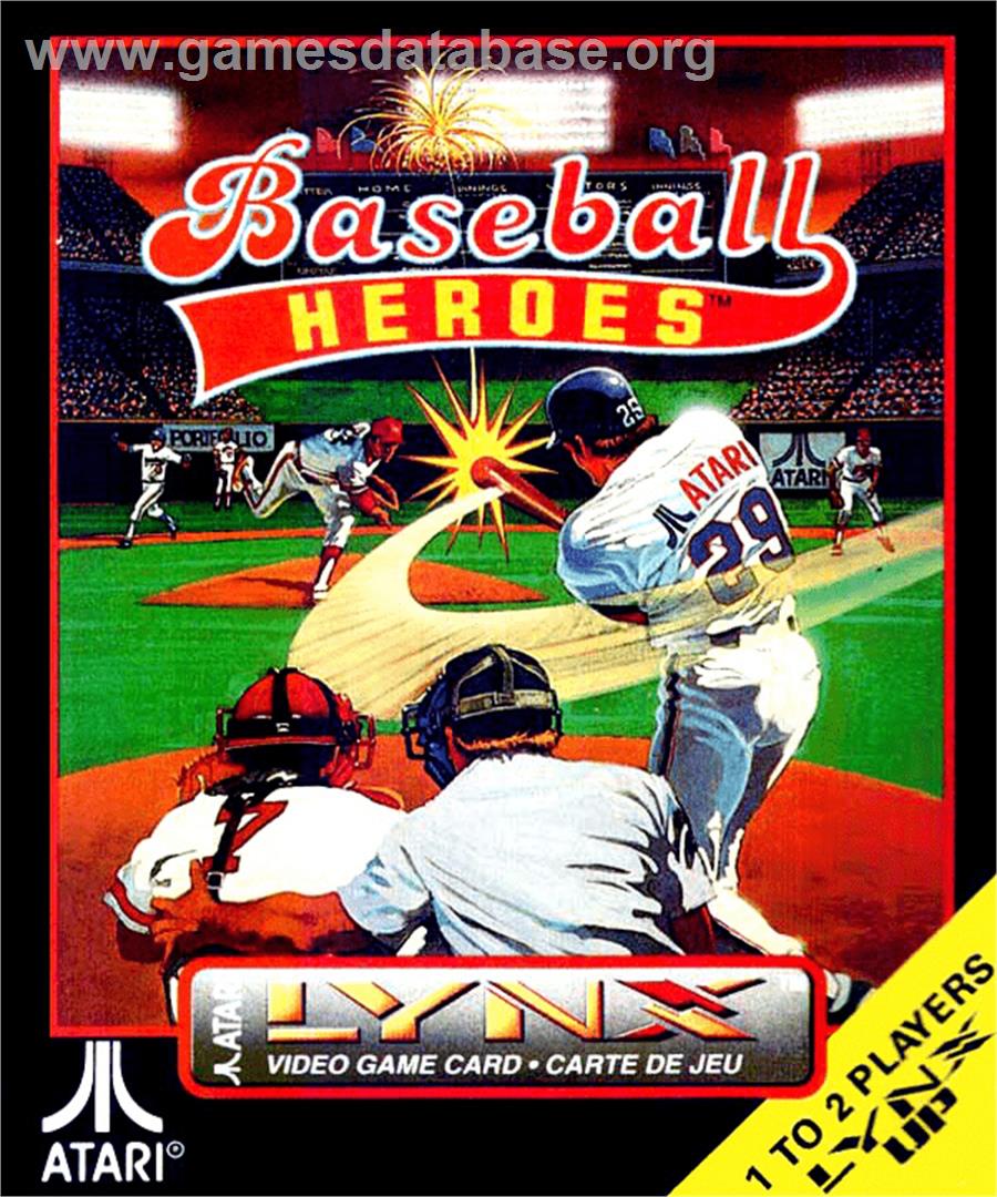 Baseball Heroes - Atari Lynx - Artwork - Box