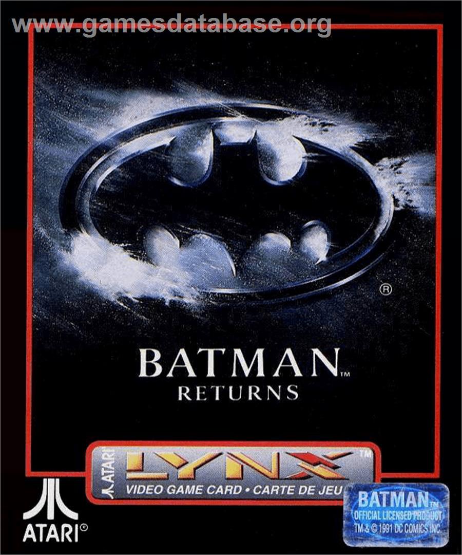 Batman Returns - Atari Lynx - Artwork - Box