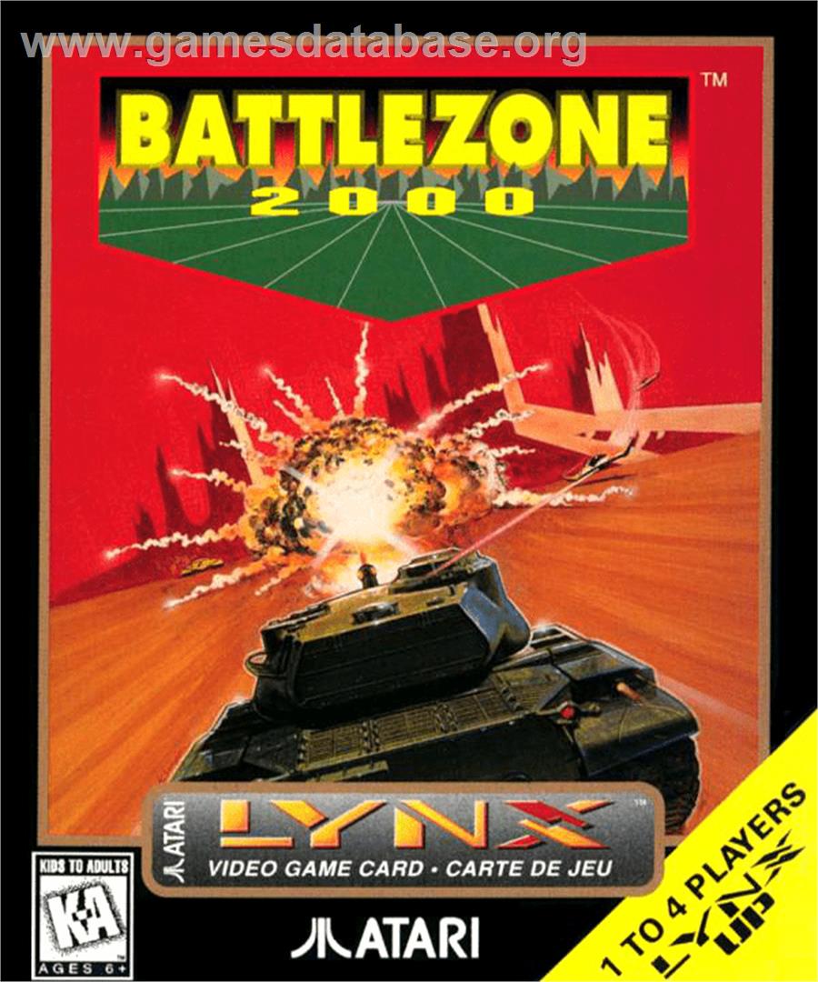 Battlezone 2000 - Atari Lynx - Artwork - Box