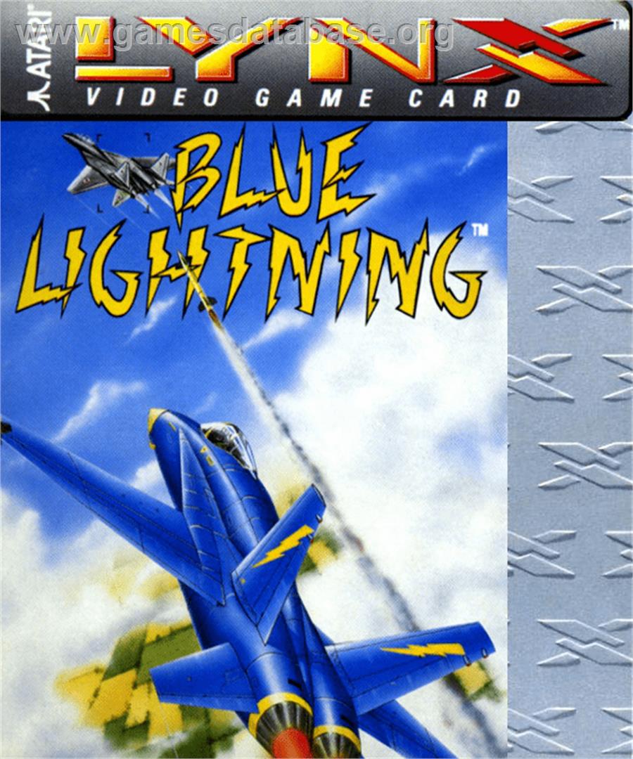Blue Lightning - Atari Lynx - Artwork - Box