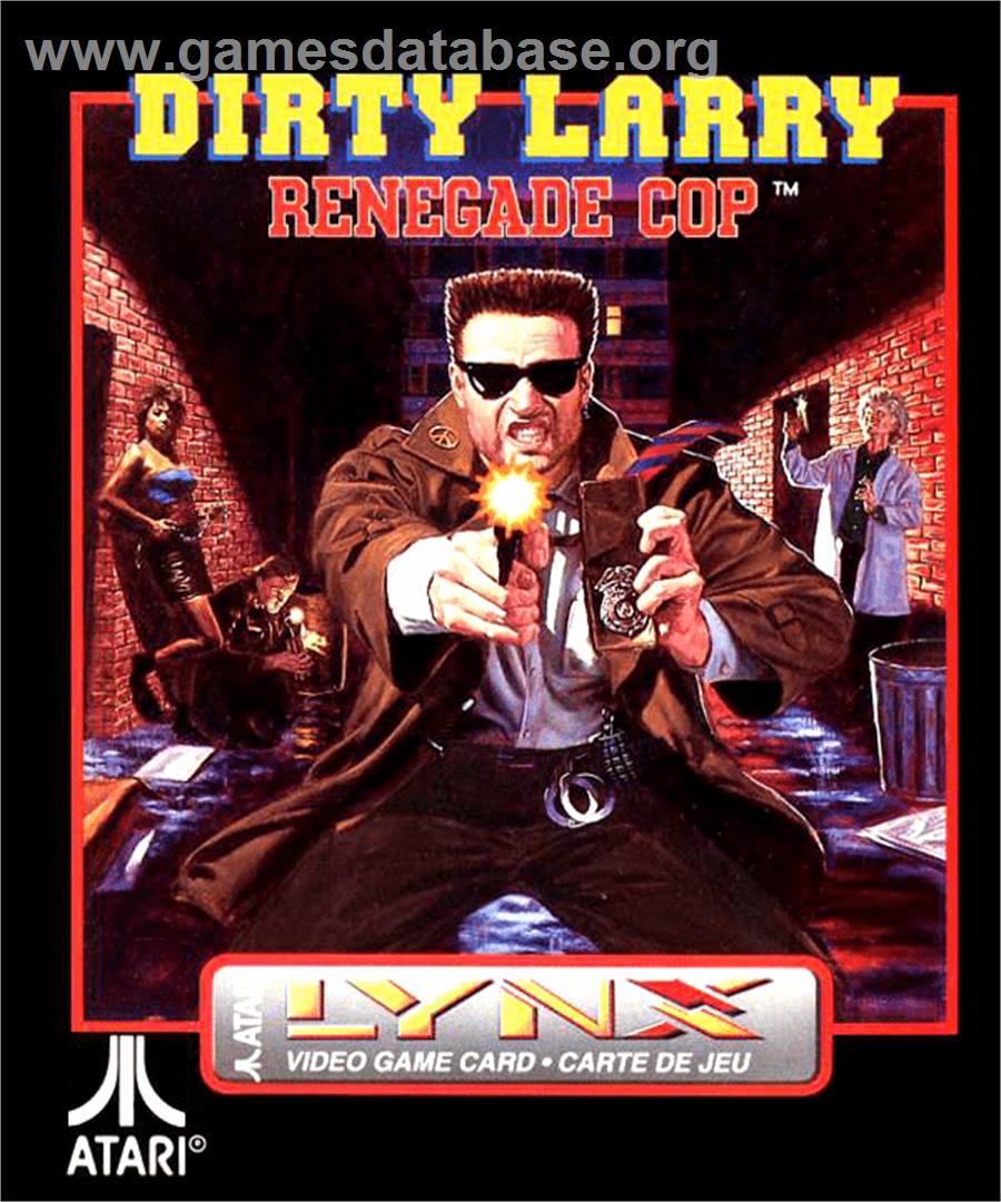 Dirty Larry: Renegade Cop - Atari Lynx - Artwork - Box