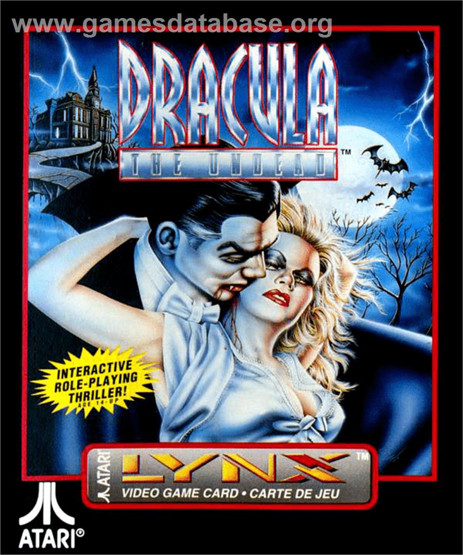 Dracula the Undead - Atari Lynx - Artwork - Box