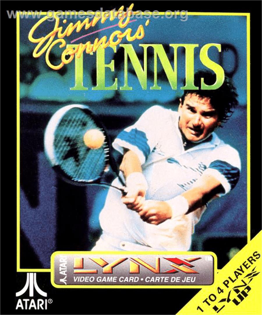 Jimmy Connors Pro Tennis Tour - Atari Lynx - Artwork - Box