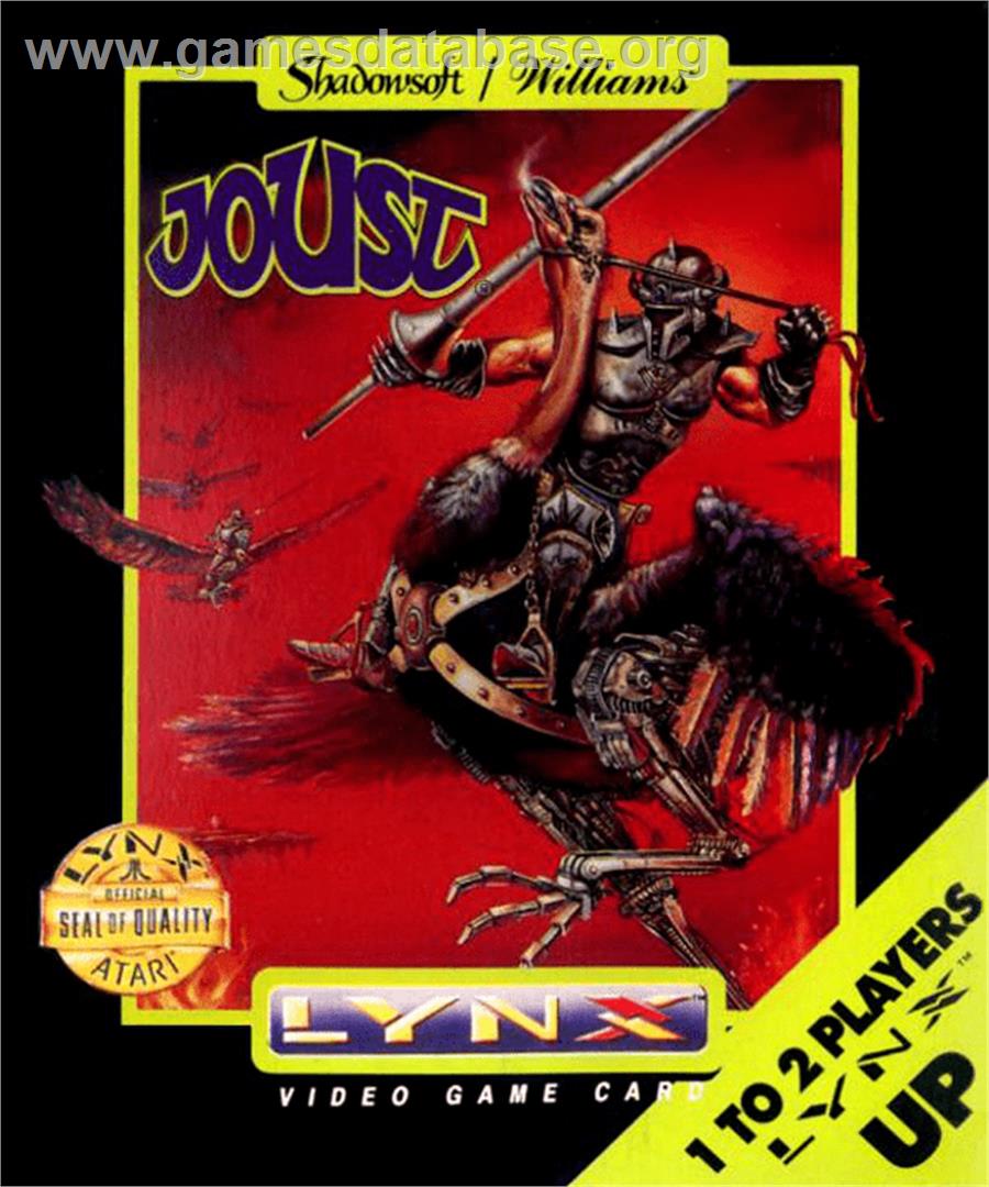 Joust - Atari Lynx - Artwork - Box