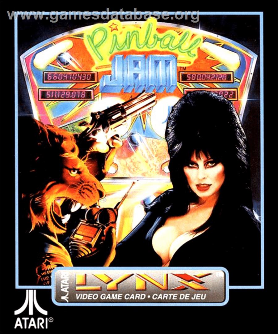 Pinball Jam - Atari Lynx - Artwork - Box
