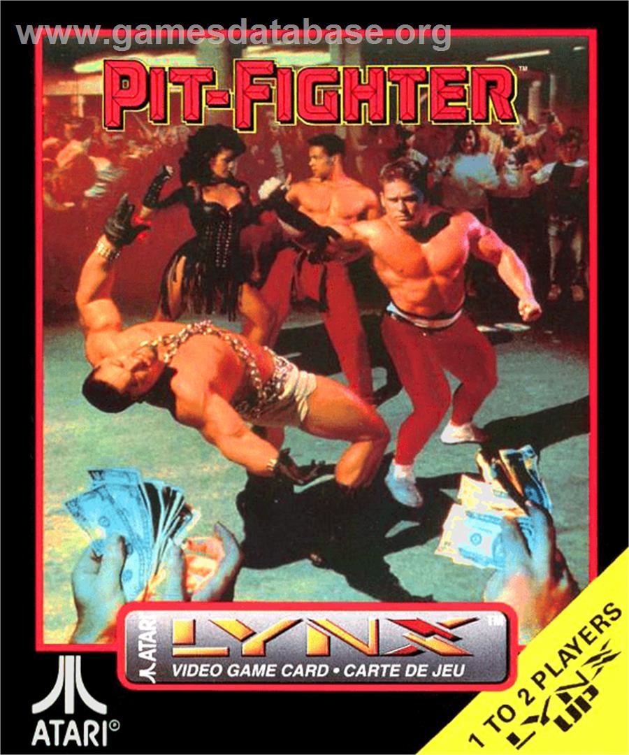 Pit-Fighter - Atari Lynx - Artwork - Box