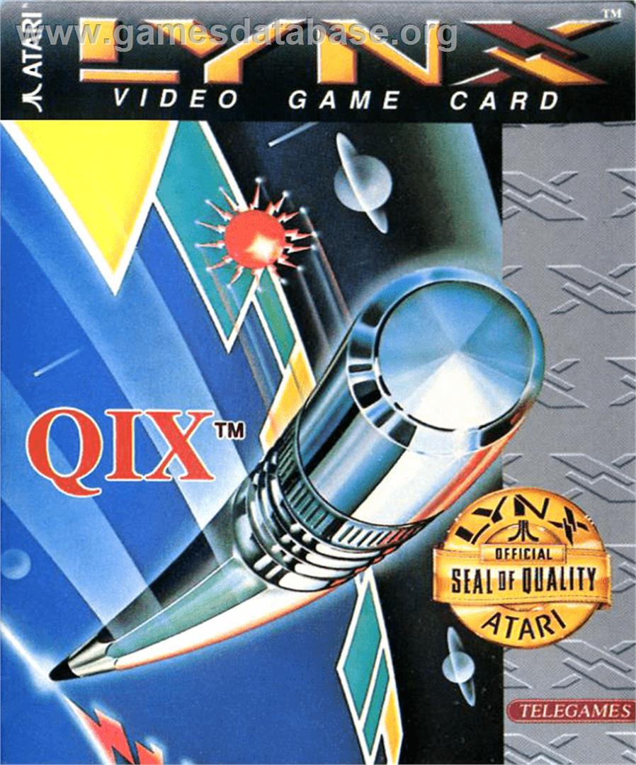 QIX - Atari Lynx - Artwork - Box