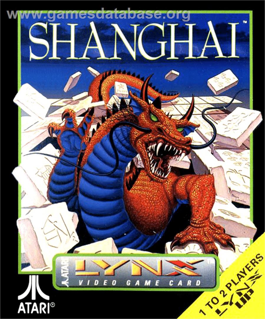 Shanghai - Atari Lynx - Artwork - Box