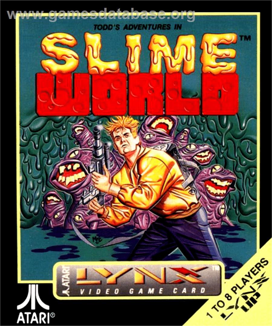 Todd's Adventures in Slime World - Atari Lynx - Artwork - Box