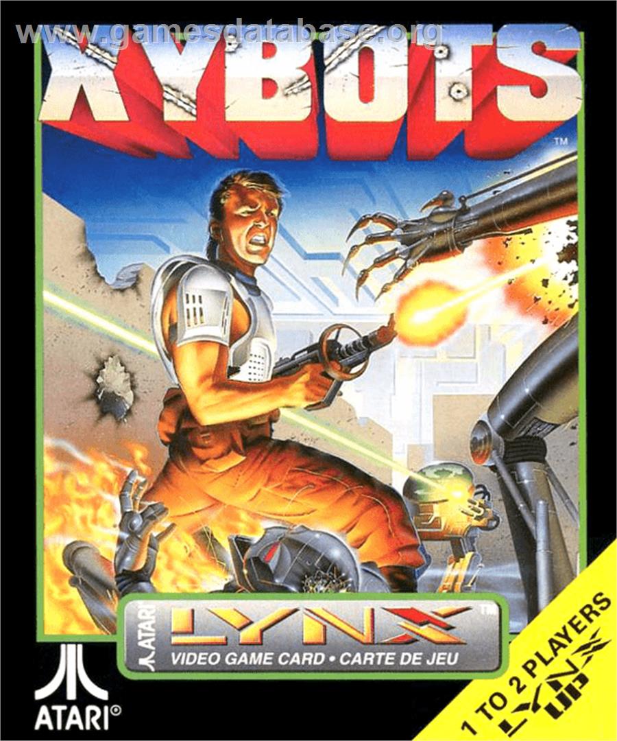 Xybots - Atari Lynx - Artwork - Box