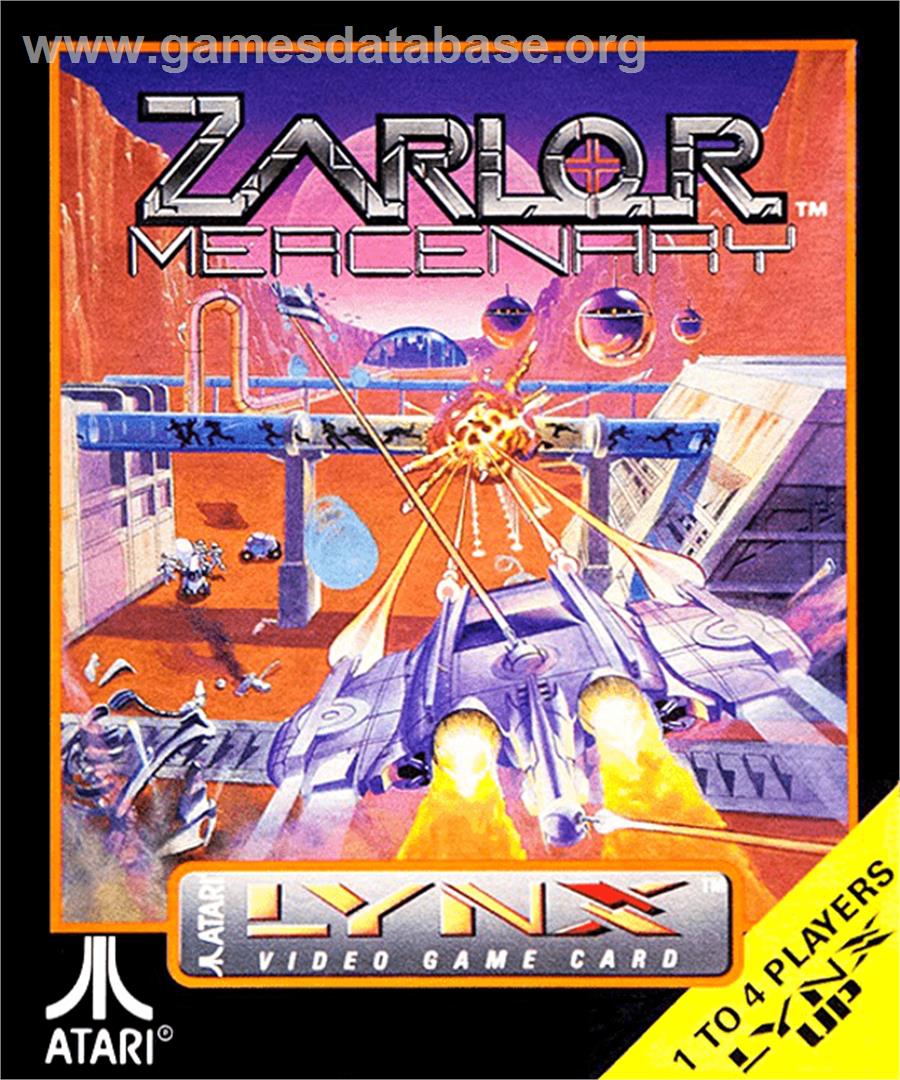 Zarlor Mercenary - Atari Lynx - Artwork - Box