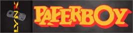 Arcade Cabinet Marquee for Paperboy.