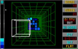 In game image of Blockout on the Atari Lynx.