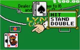 In game image of Lynx Casino on the Atari Lynx.