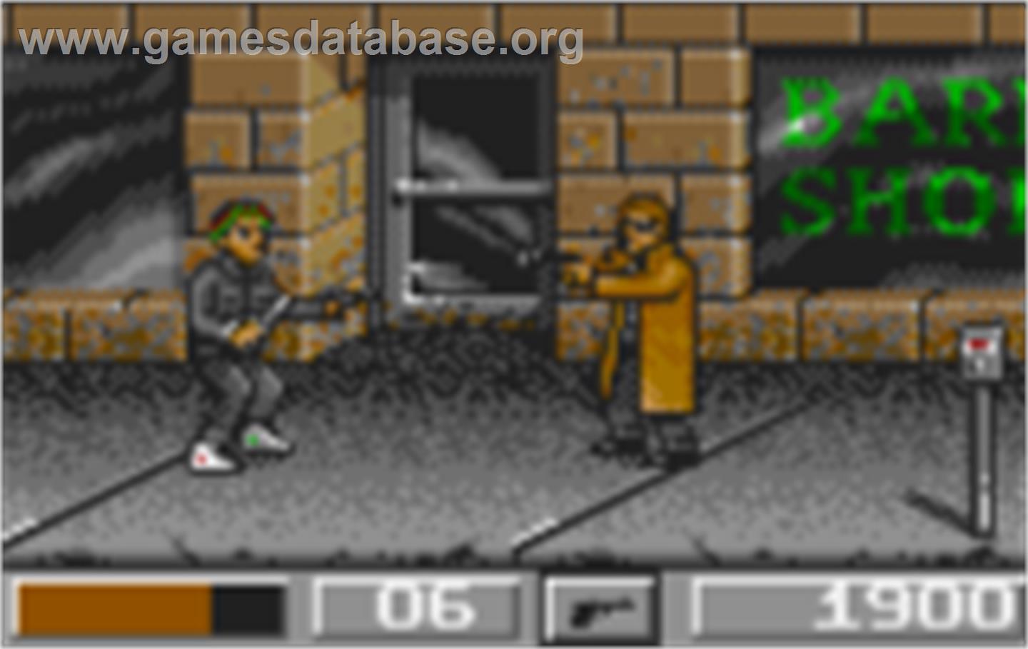 Dirty Larry: Renegade Cop - Atari Lynx - Artwork - In Game
