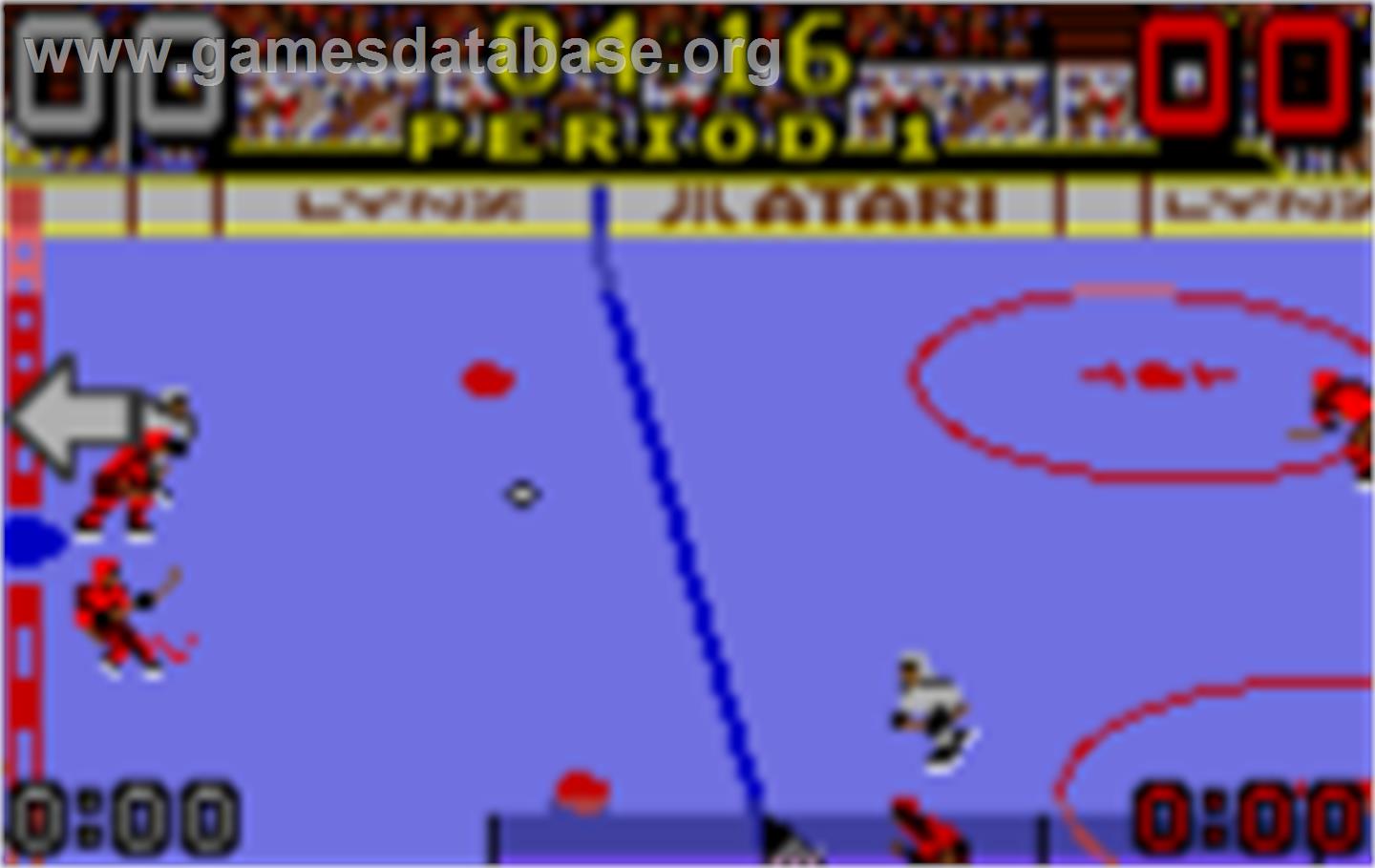 Hockey - Atari Lynx - Artwork - In Game