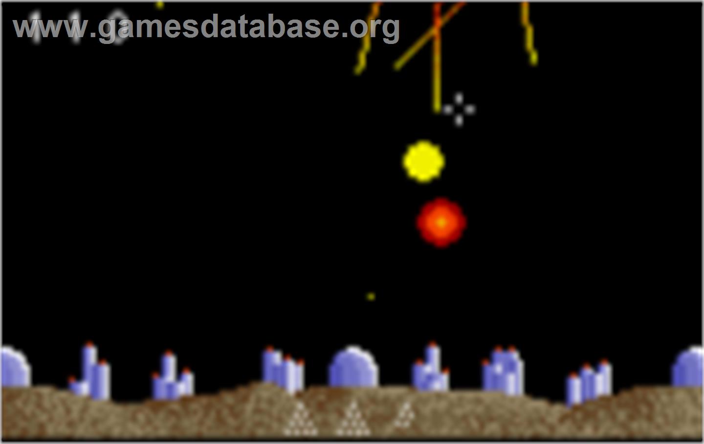 Super Asteroids and Missile Command - Atari Lynx - Artwork - In Game