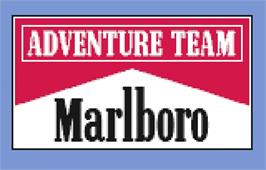 Title screen of Marlboro Go! on the Atari Lynx.