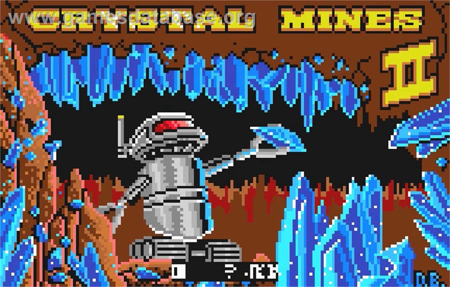 Crystal Mines II: Buried Treasure - Atari Lynx - Artwork - Title Screen