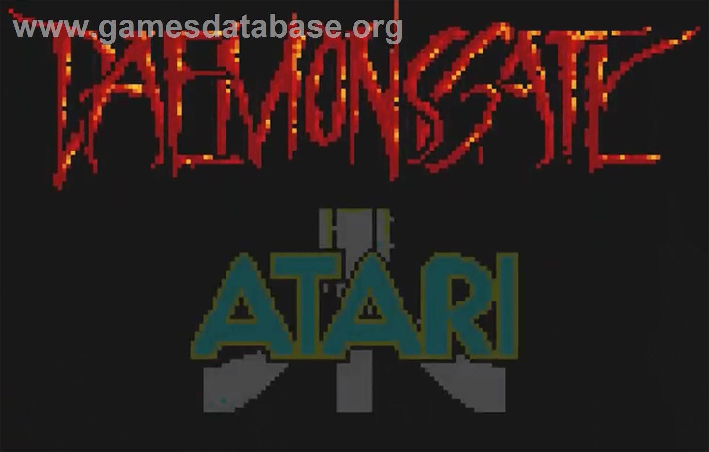 Daemonsgate - Atari Lynx - Artwork - Title Screen