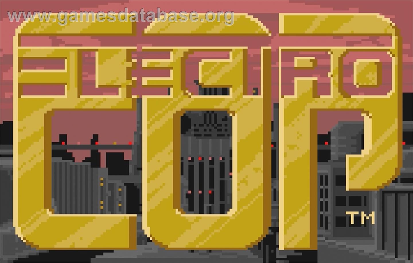 Electrocop - Atari Lynx - Artwork - Title Screen