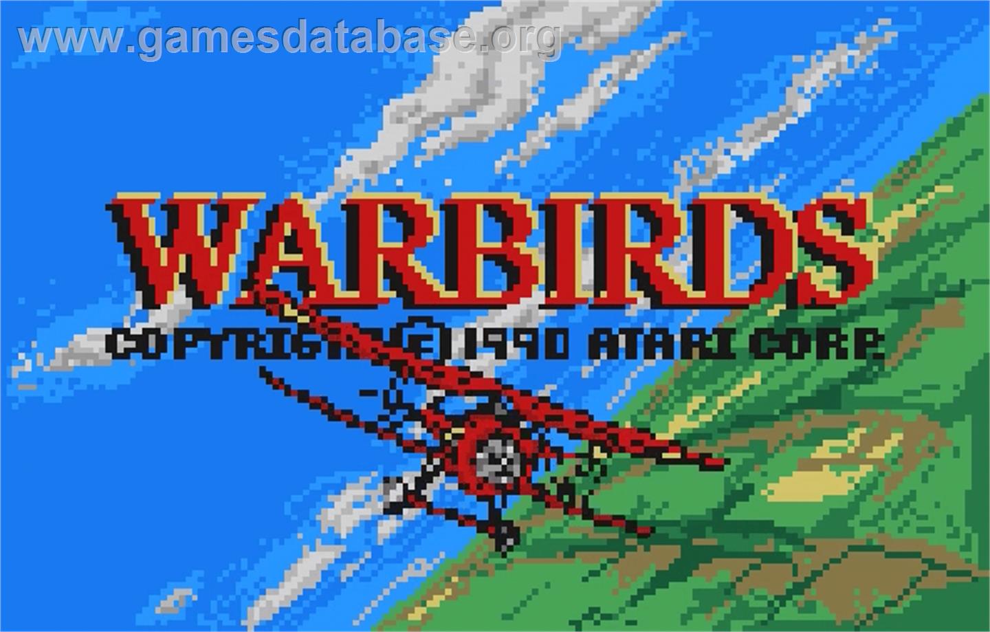 Warbirds - Atari Lynx - Artwork - Title Screen