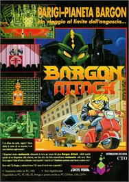 Advert for Bargon Attack on the Commodore Amiga.