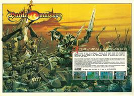 Advert for Battle Master on the Microsoft DOS.