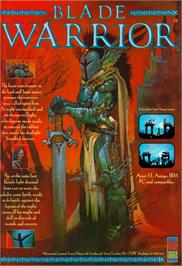 Advert for Blade Warrior on the Microsoft DOS.
