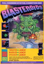 Advert for Blasteroids on the Atari ST.