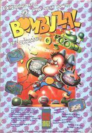 Advert for Bombuzal on the Microsoft DOS.