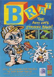 Advert for Brat on the Commodore Amiga.