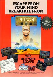 Advert for Brimstone on the Atari 8-bit.