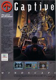 Advert for Carthage on the Commodore Amiga.