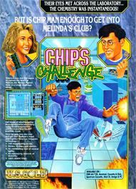 Advert for Chip's Challenge on the Microsoft DOS.