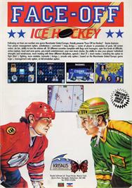 Advert for Face-Off on the Atari ST.