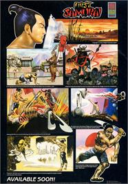 Advert for First Samurai on the Commodore Amiga.