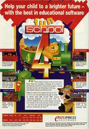 Advert for Fun School 4: for 5 to 7 Year Olds on the Commodore Amiga.