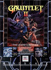 Advert for Gauntlet II on the Atari ST.