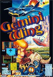 Advert for Gemini Wing on the Atari ST.