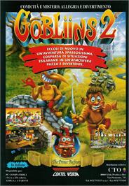 Advert for Gobliins 2: The Prince Buffoon on the ScummVM.