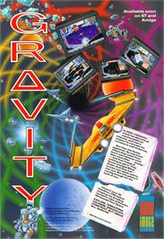 Advert for Gravity on the Commodore Amiga.