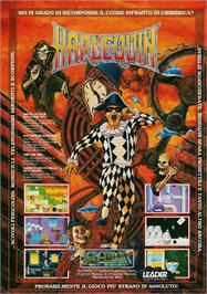 Advert for Harlequin on the Commodore Amiga.
