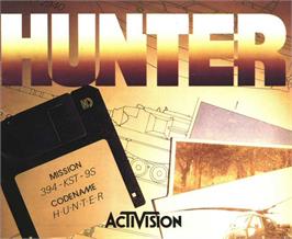 Advert for Hunter on the Commodore Amiga.