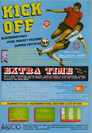 Advert for Kick Off 2: Winning Tactics on the Commodore Amiga.